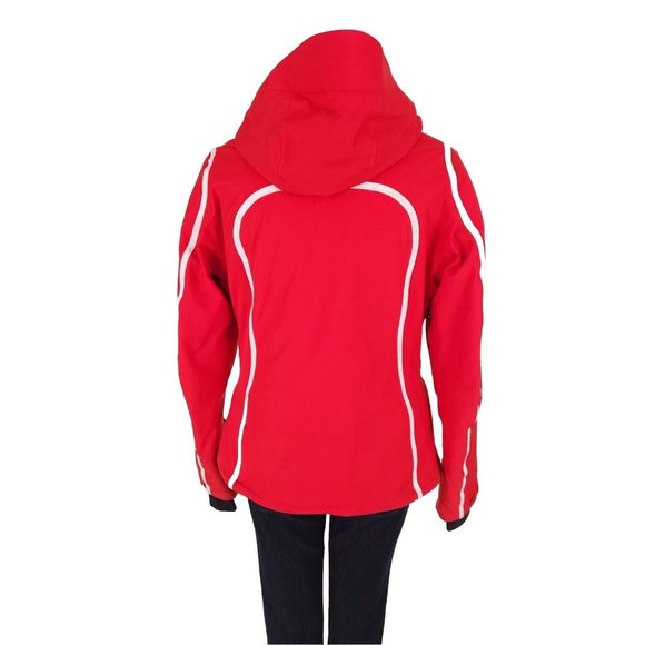 ROSSIGNOL Insulated Waterproof Ski Jacket in Deep Red Woman's Size Small - Picture 7 of 10